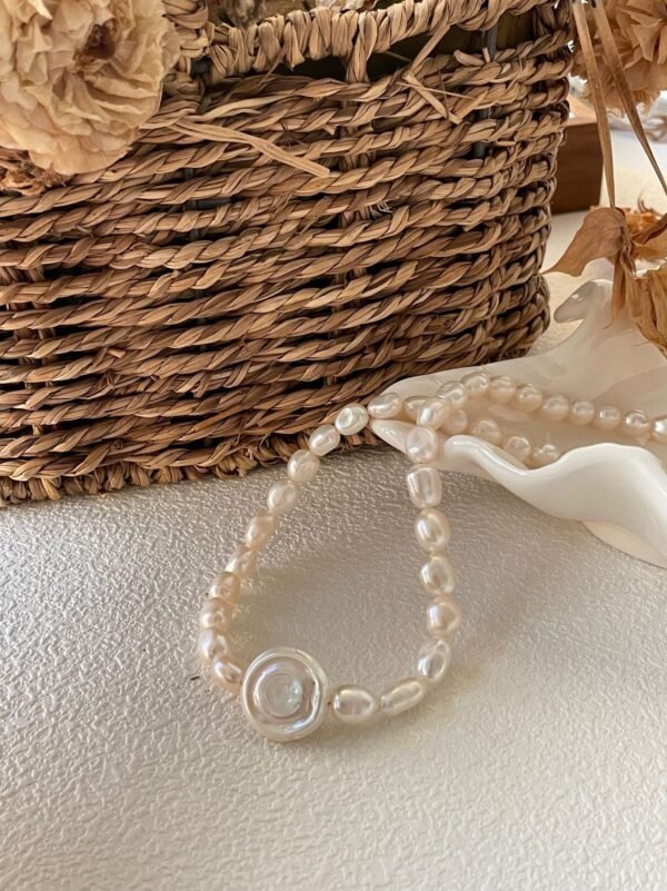 531-Vintage Roman Beaded Necklace