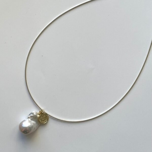 042-Baroque Gold Coin Collar
