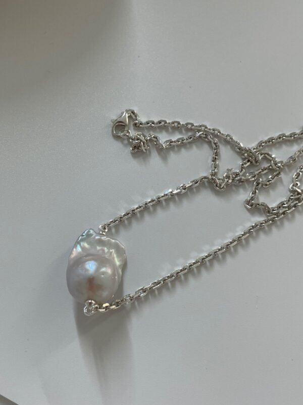 406-Sterling Silver Daba Necklace