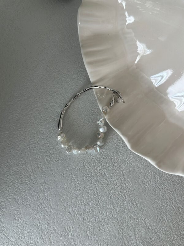 545-Cultured Pearl Petal Bracelet
